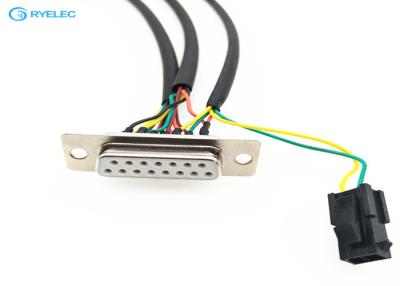 China Female Metal Shell Custom Cable Assemblies With Molex 51021 Connector 1.25mm Pitch for sale