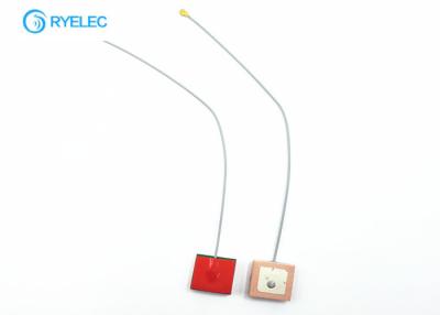 China 25*25mm 2.4g WIFI Ceramic Patch Antenna , Adhesive Mount Directional WIFI Antenna for sale