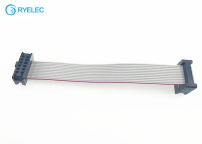 China Display Strain Relief Flat Ribbon Cable Assembly With 2mm IDC Connector for sale