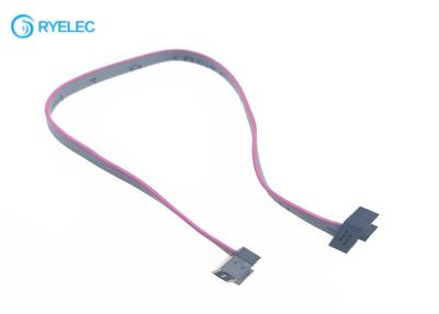 China Dubbele Rij 1,27 mm-de Kabel van het Hoogtelint, de Kabel van de het Lintschakelaar van IDC 0.635mm Te koop