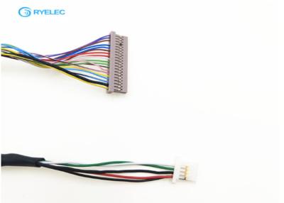 China Molex Connetor Flexible Flat Cable , 40 Pin Electronic LVDS Flex Cable for sale