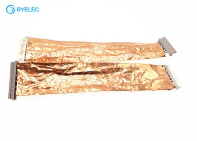 China Cabo de fita liso protegido multicolorido, cabo de fita torcido usado no vídeo de alta velocidade à venda
