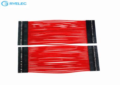 China Desgaste de alta temperatura tejido caucho 24AGW del arnés de cable de encargo de la fibra de vidrio del silicio - resistente en venta