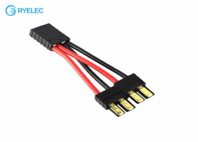 China RC Lipo Battery Charging Cables Traxxas TRX 1 Female To 2 Male Parallel Adapter Wire Cable for sale