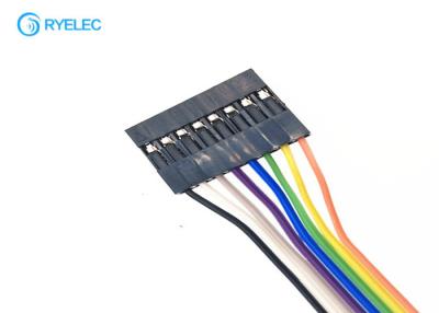 China 2.54mm Pitch Custom Wire Harness , Electrical Wiring Harness 8 Pin Female To Female For Printer for sale