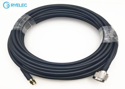 China Rf Wifi Antenna Extension Cable With RP SMA Male To N Male Connector For LMR240 for sale