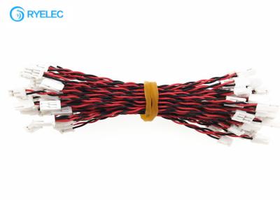China Red 28 Awg Custom Wire Harness 2 Pin Jst Zh 1.5mm Pitch Connector To 2 Pin Jst Gh 1.25mm Pitch for sale