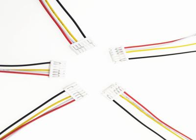 China Durable 28wag Cable Harness , Custom Wire Harness 50mm Jst Gh 6 Pin 1.25mm Pitch To 3mm Tinned Wire Ends for sale