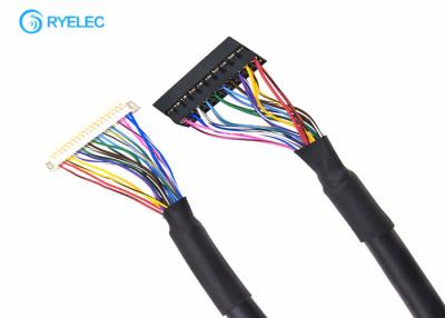 China 2*10 Pin Lcd Lvds Cable Hirose DF19G-20S-1C 20 Pin Crimp Terminal To Dupont 2mm Pitch 2 Rows for sale