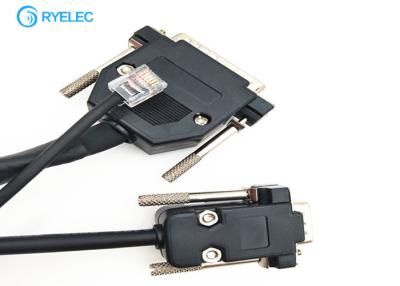 China UL224 PVC Extension Modem Db25 Male To Db9 Male Cable With RJ12 6p6c Connector for sale