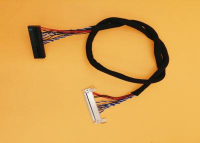 China UL1571 28AWG Lvds Display Cable 30 Pin 1.0mm To Dupont 2*15 Pin Connector 2.0mm for sale