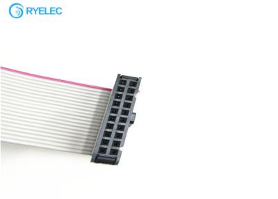China 2*10 Pin Idc 20 Pin Flat Ribbon Cable With 2651 28awg 1.27mm Pitch Wire for sale