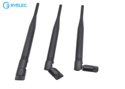 China Sma Male Connector Foldable 4g Lte Indoor Antenna SMA Rubber Rod 200mm Height for sale