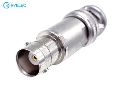 China Plating Bnc Male To Bnc Female Test Rf Three Coaxial Straight Adapter for sale