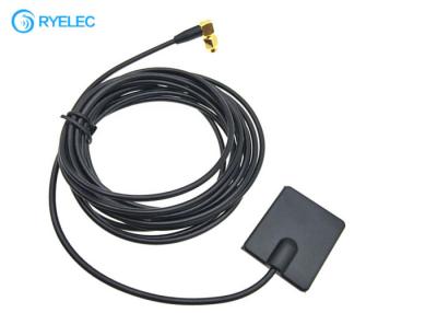China 40*33mm 2.4ghz Wifi / Wlan Compact Adhesive Patch Antenna 1m Right Angle Sma Male Rp for sale