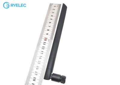 China 2,4 5ghz externos Dual a antena de borracha do giro do chicote 196mm da faixa com o conector fêmea de Sma à venda