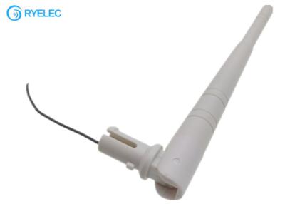 China Foldable Wireless 5dbi Router External Rubber Duck 2.4g 3g 4g Antenna With 1.13mm Cable for sale