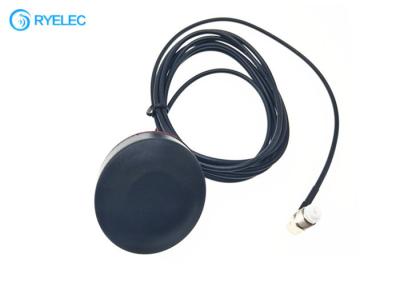 China Right Angle FME Female Connector 4g Lte 2dbi Screw Glue Puck 46*16mm Antenna for sale