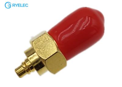 China MMCX conector hembra para atornillar el adaptador coaxial recto plateado de oro femenino de Sma en venta