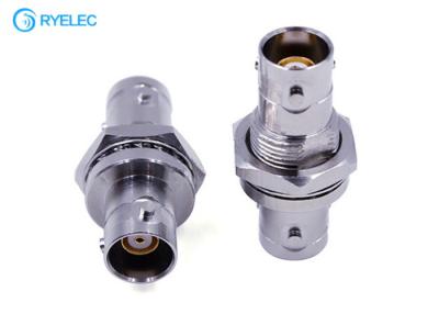 China Three Way Coaxial RF Antenna Connector BNC Female Usb Female With Nut Fixed for sale