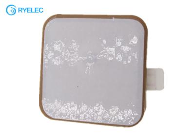 China 25*25*4mm Active RFID Patch Antenna , Ceramic Patch PCB RFID Reader External Antenna for sale