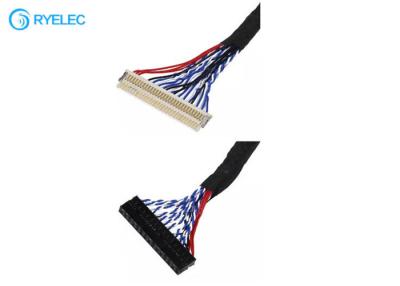 China Electronics Wiring Loom Lvds Lcd Connector Fi-X30 Series To 30 Pin Dupont 2.0mm Pitch Cable for sale