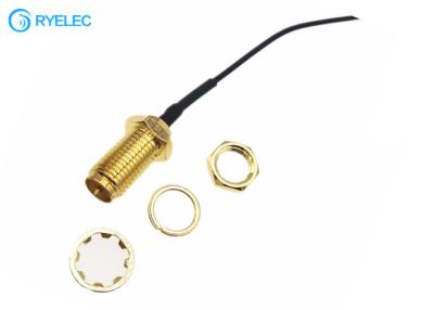 China GPS GSM Antenna RP SMA Female To IPEX UFL Wifi Antenna Extension Jumper 1.13mm Cable for sale