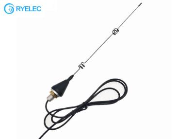 China High Gain GSM 2.4G 3G 4G Helical Coil Antenna 7.5dBi Screw Base Mount With 1 Meter Cable for sale