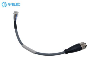 China Jst PAP-05V-S 5pin Connector To Circular Waterproof 5pin M12 Female Plug Cable Wire Harness for sale