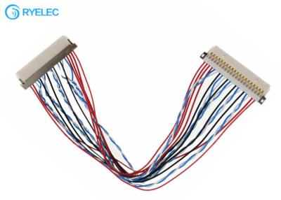 China Hirose DF19-20S-1c Shell Wiring Harness DF19 Series Lvds Convertion Cable For Lcd Monitor for sale