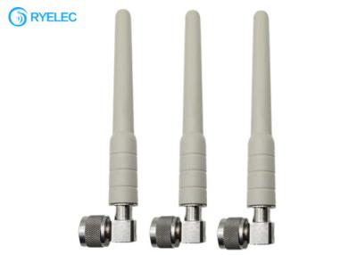 China Indoor / Outdoor 2.4Ghz IP67 External Wifi Omni Duck Whip Antenna With Right Angle N Male for sale