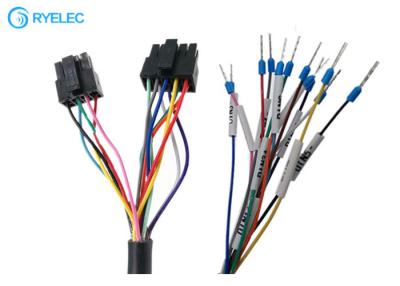 China Custom 8Pin 12P Molex 3.0 Pitch  Male 43025 Micro Fit To Ferrule Terminal  Wire Harness for sale