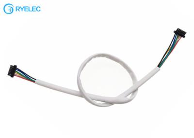 China Original DF52 6P DF52-6P-0.8C Connector 08MM Wire Harness White PVC Tube for sale