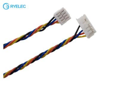 China ZHR1.5 JST 6PIN To JST-GH 4P Connector Electronic Twisted Wire Terminal For Printer Print Head for sale