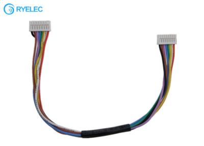 China Custom 1.25mm Pitch 8 Pin JST-GH / GHR-08V Connectors With Silicon 3239 30AWG Rubber Wire Cable for sale