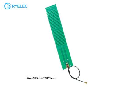 China 105x20MM ISM 433MHz PCB Adhesive Wireless Data Module Patch Antenna U.FL / I-PEX MHF for sale
