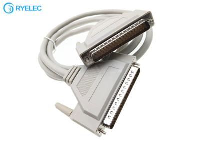 China Custom D-SUB 37 Pin DB37 Male to DB37 Male Connector Serial Extension Cable for sale