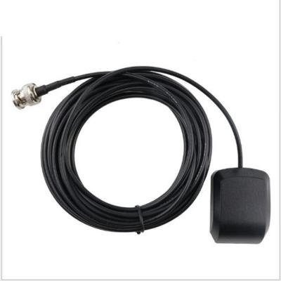 China BNC SMA Straight Male Connector 5M GPS GLONASS Antenna Magnetic Mounting for sale