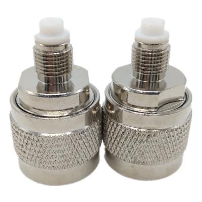 China ROHS FME Female To N Male Straight Audio Rf Coaxial Adapter for sale