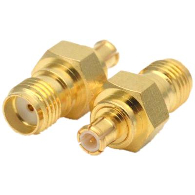 China 50 Ohm  Coaxial Connector High Frequency MCX Revolution SMA Mother Oscilloscope Adapter for sale