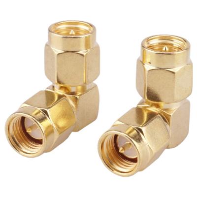 China RP Male To Male Right Angled Sma 90 Degree Adapter for sale