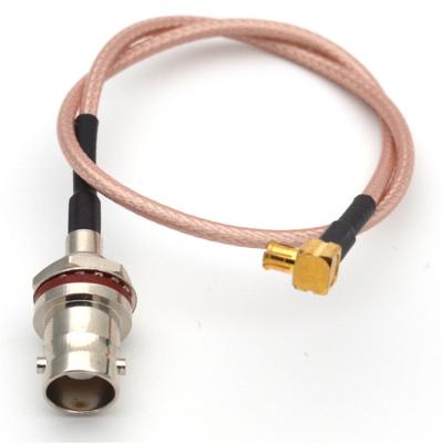 China Wireless Coaxial Jumper Cable MCX Male SMC 3ft RF Coax Adapter RG 178 1.13 Lmr400 for sale
