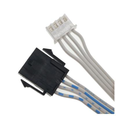 China cable de cinta plano del enchufe de Molex 43640-0400 de la echada de 4P 3.0m m en venta