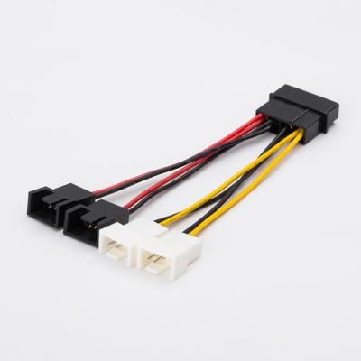 China Converter Cable IDE Molex Graphics Card PCIE GPU Mining Power Cable for sale
