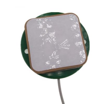 China 868mhz / 915mhz Ceramic Round Circular Patch Antenna With 1.13mm Pigtail Cable / UFL for sale