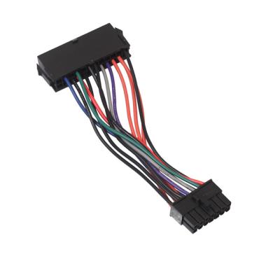 China ATX Power Supply Molex 24 Pin To 14 Pin Adapter UL1015 18AWG for sale