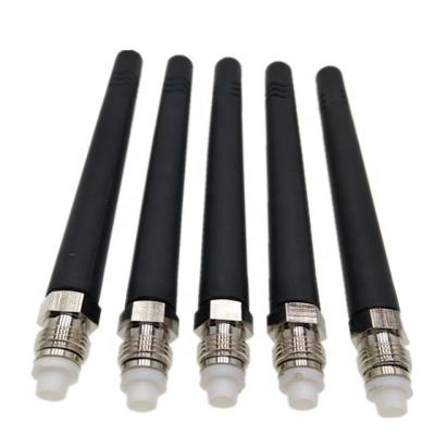 China 2.4g External Onmi WiFi Rubber Duck Antenna With FME Female Straight Connector for sale
