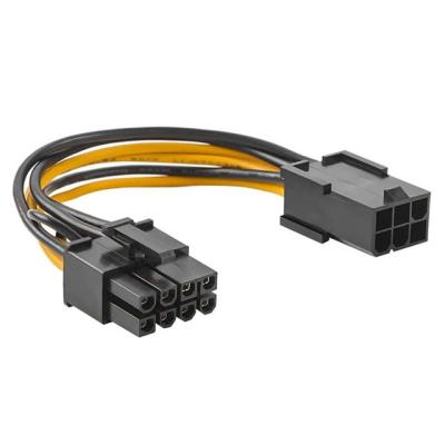 Chine Cable électrique gainé de la carte vidéo PCIE GPU Minig pour l'ordinateur de PC à vendre