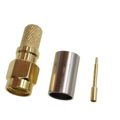 China 4D-FB LMR240 Coaxial Cable SMA Male Plug Connector for sale