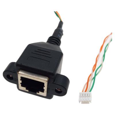 Chine Harnais JST micro 4pin GH 1.25MM Lan Jumper Cable de fil du chat 5e RJ45 à vendre